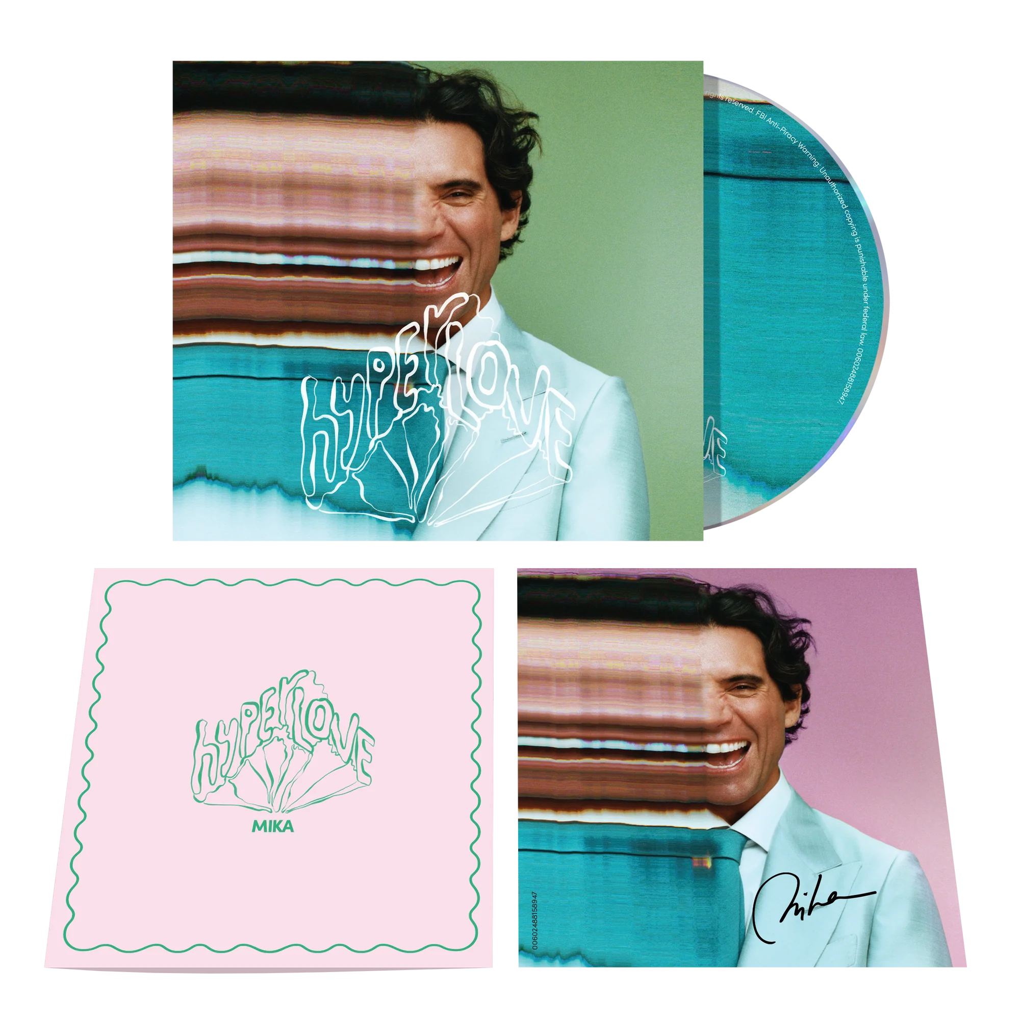 Hyperlove CD + Signed Art Card