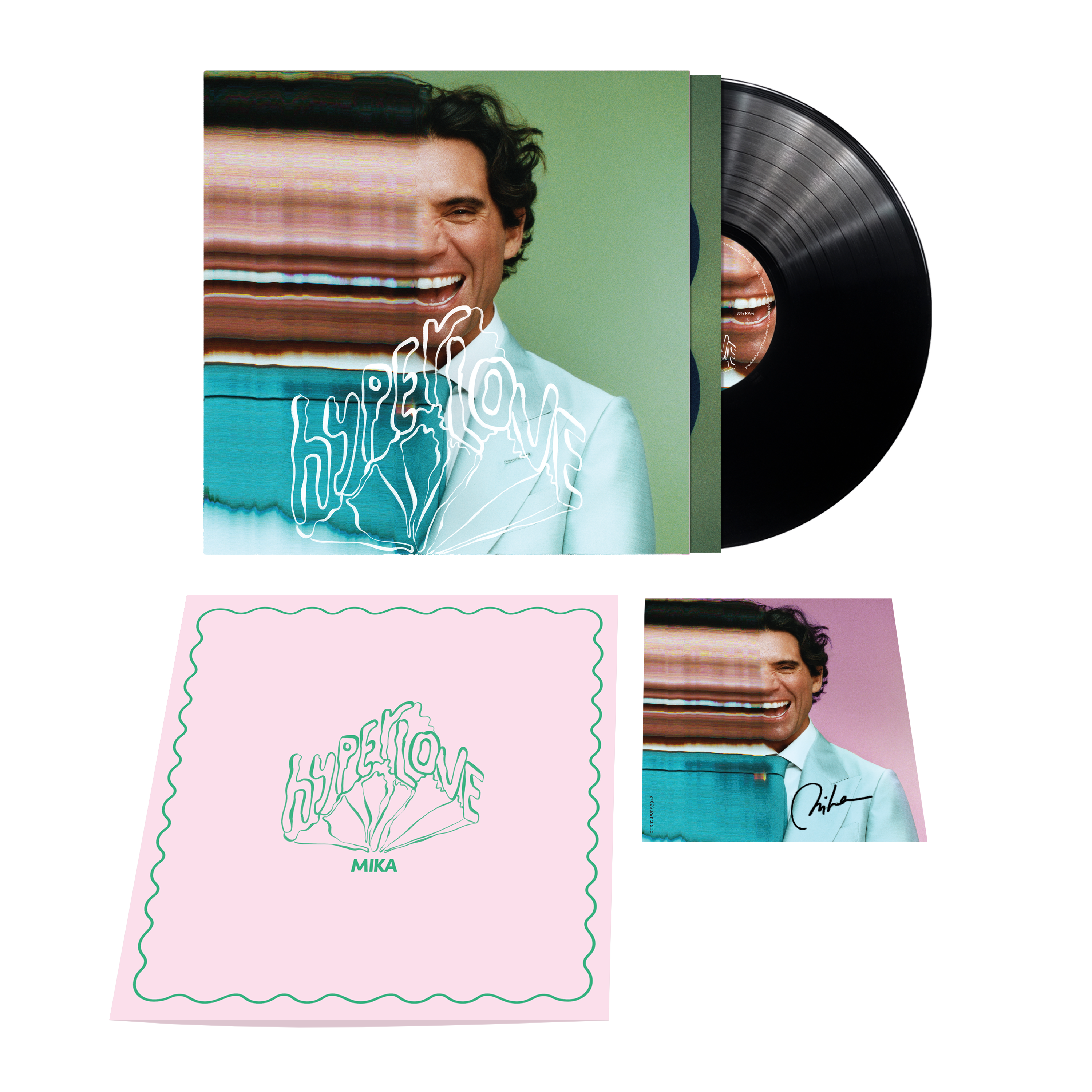 Hyperlove LP + Signed Art Card